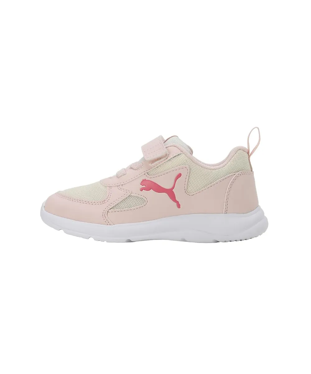 Puma Unisex-Kid Fun Racer AC PS Pristine-Sunset Pink Sneaker - 1 UK (19297113)