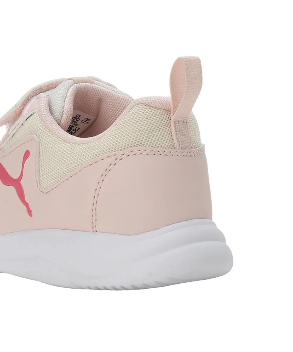 Puma Unisex-Kid Fun Racer AC PS Pristine-Sunset Pink Sneaker - 1 UK (19297113)