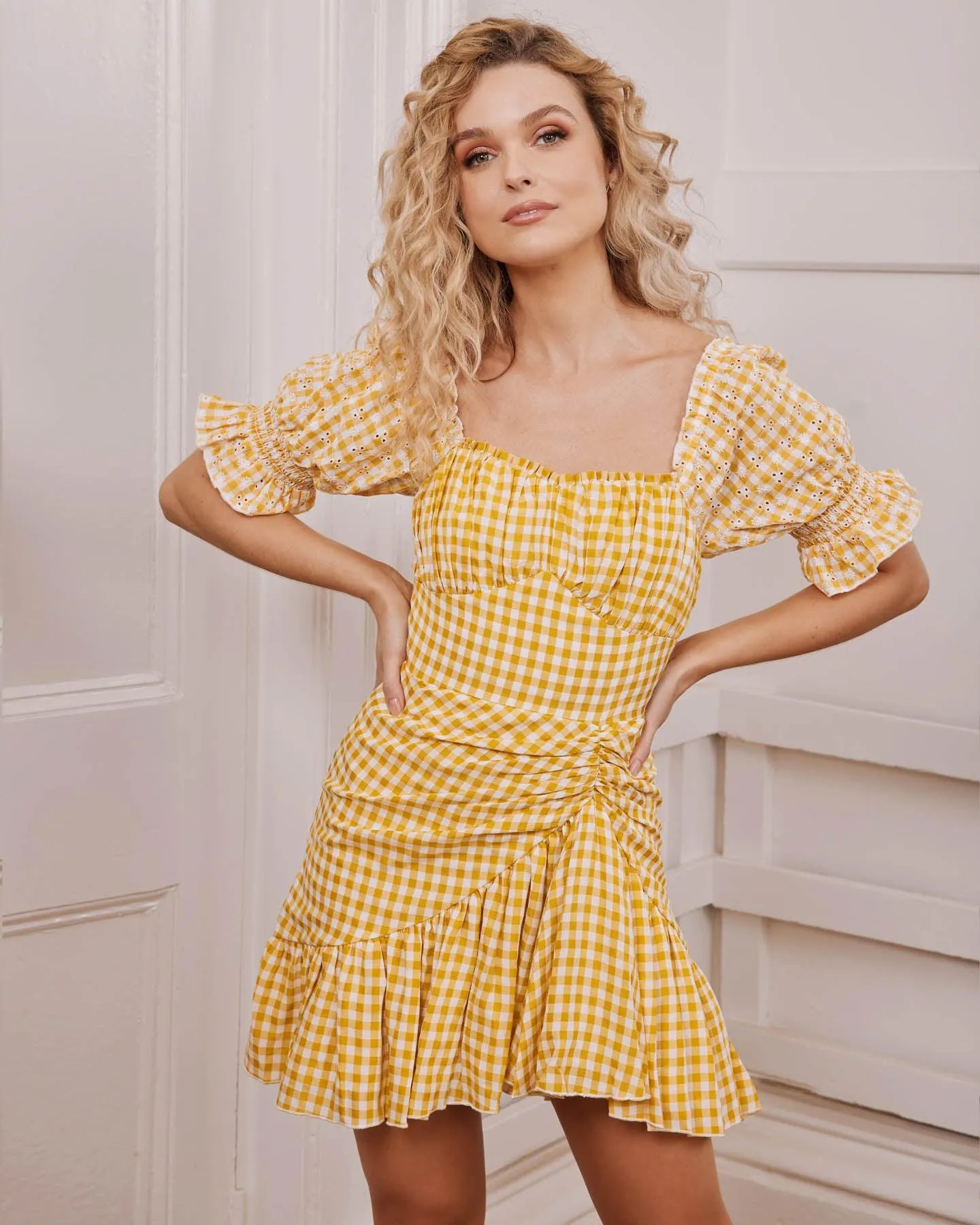 Reign Dress - Yellow