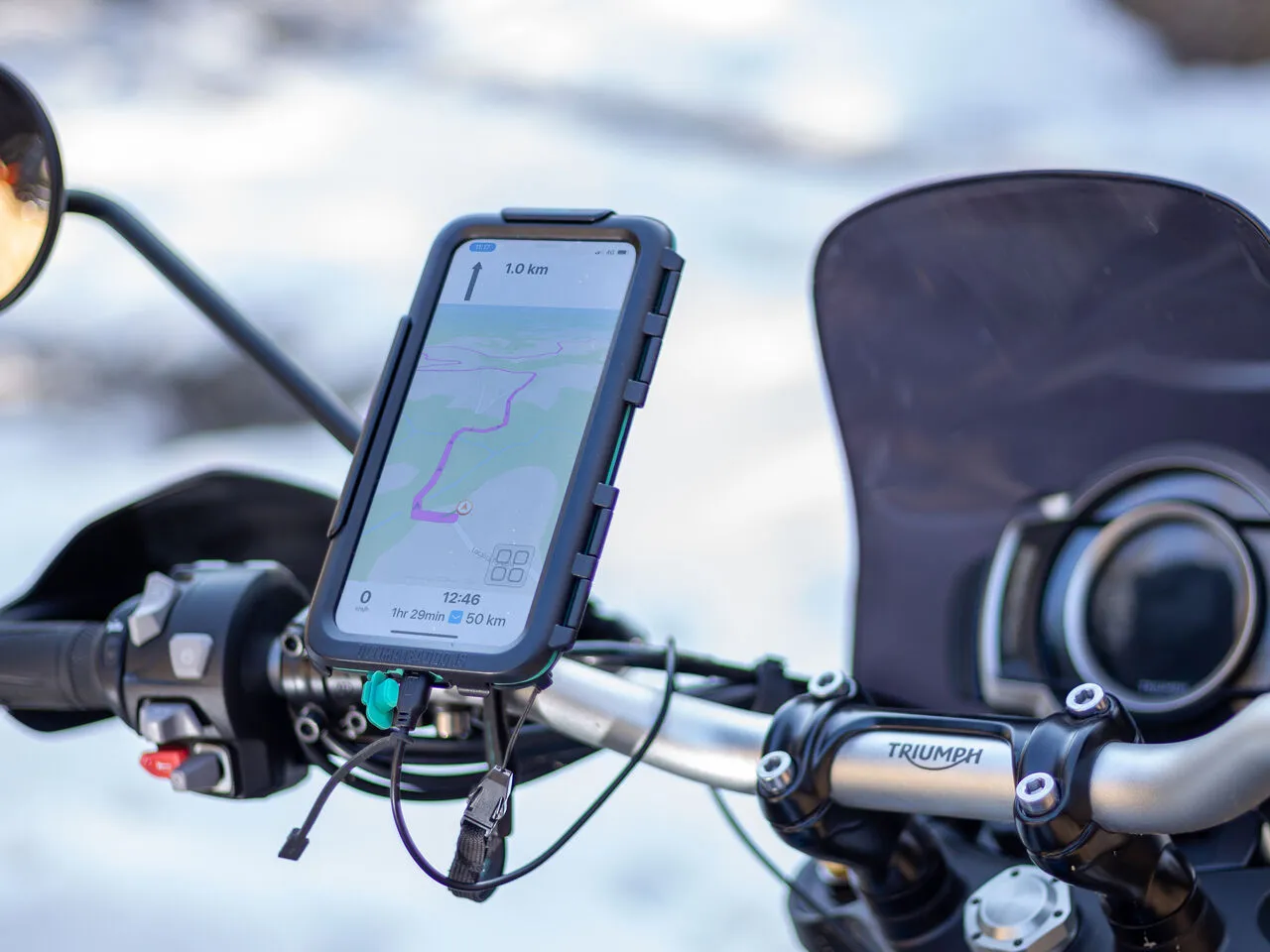 Samsung Galaxy S21  Tough Waterproof Case Motorcycle Mount Kit