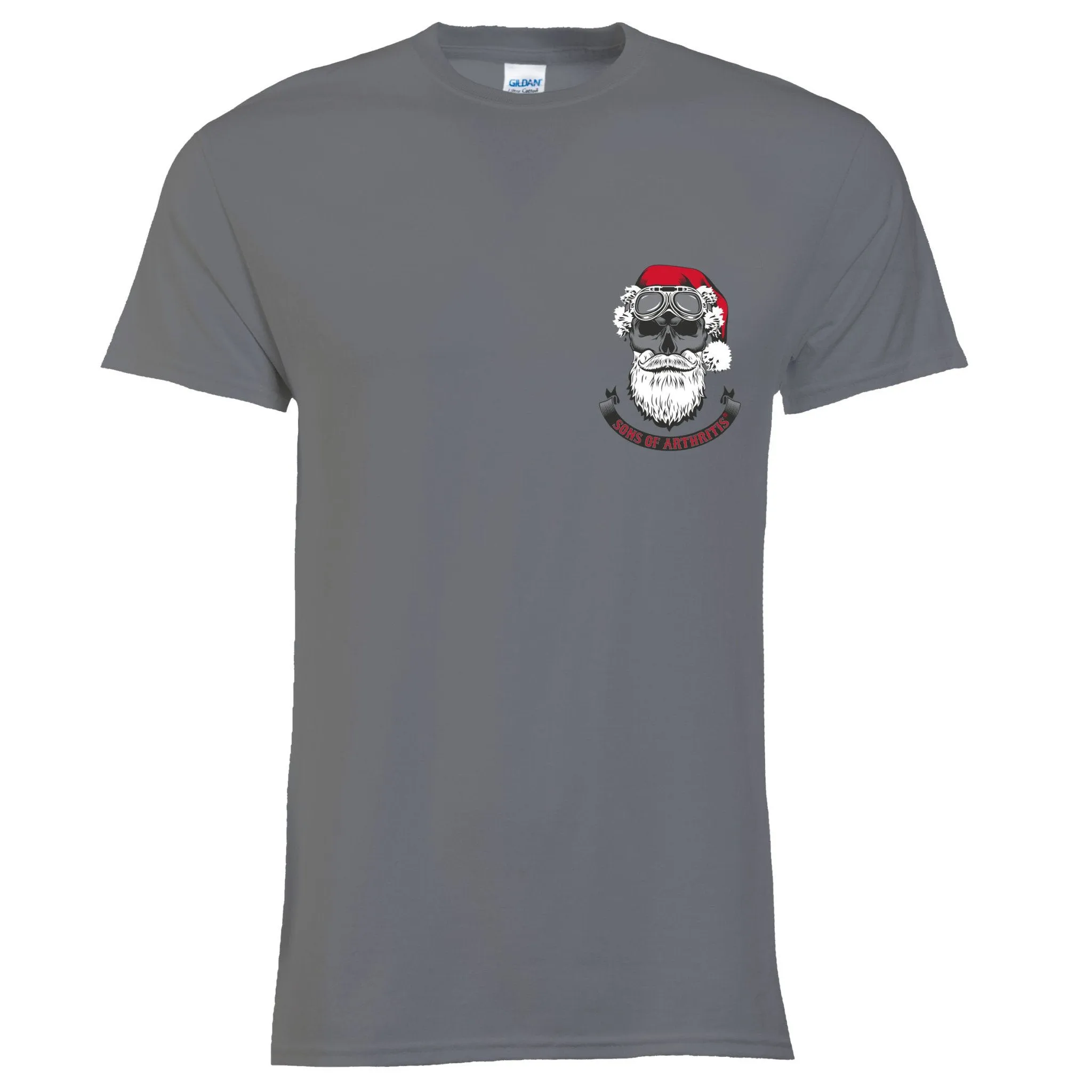 Santa on a Motorcycle Tee