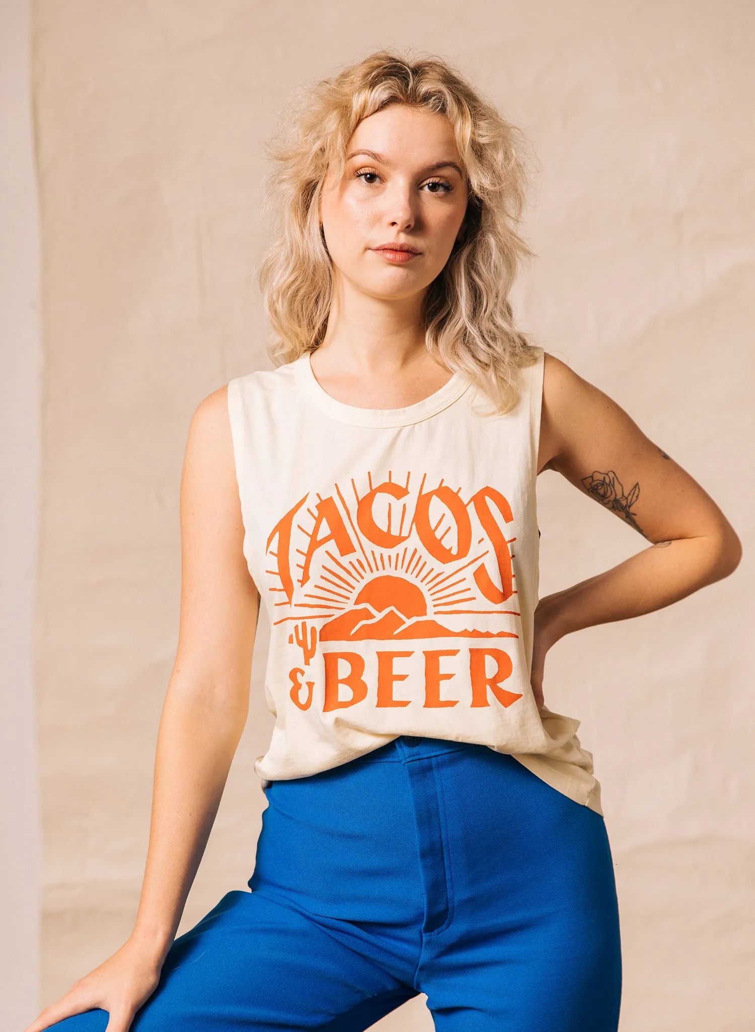 Tacos & Beer Muscle Tee