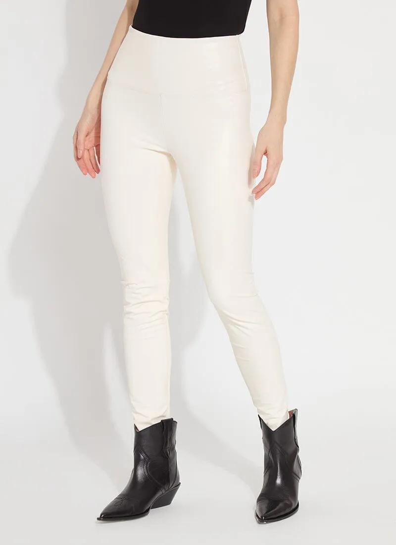 Textured Leather Legging (28.5" Inseam)