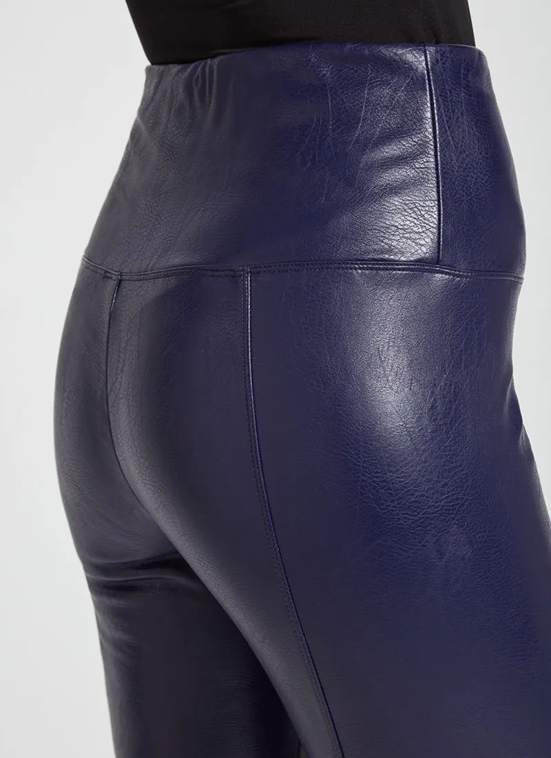 Textured Leather Legging (28.5" Inseam)