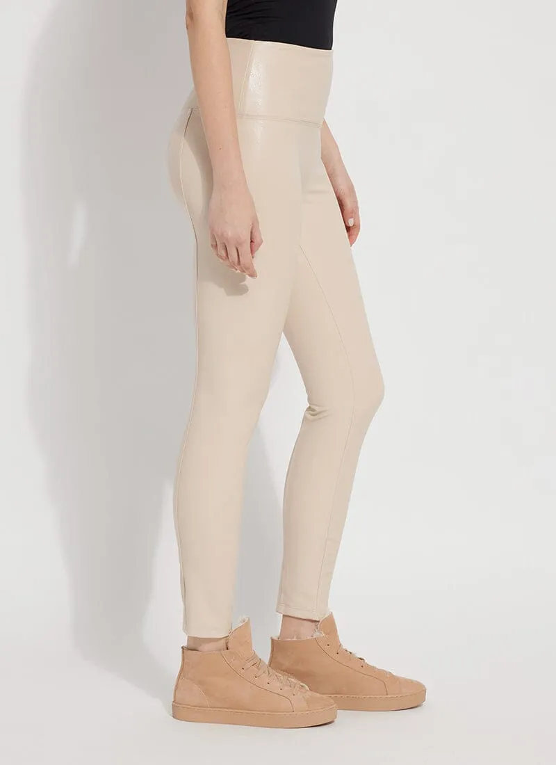 Textured Leather Legging (28.5" Inseam)