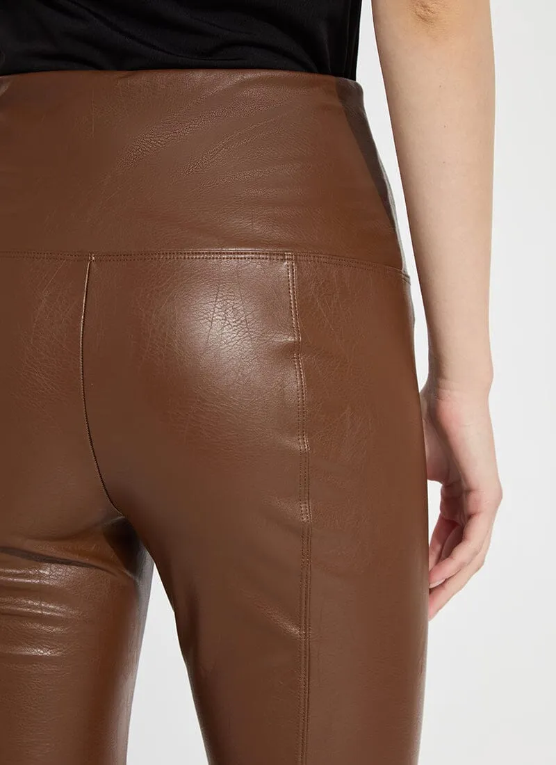 Textured Leather Legging (28.5" Inseam)