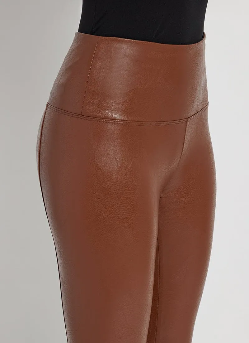 Textured Leather Legging (28.5" Inseam)