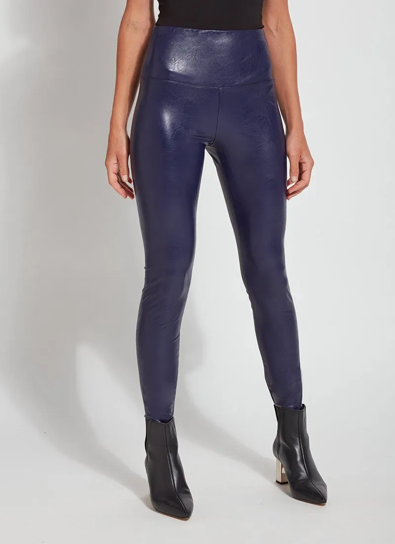 Textured Leather Legging (28.5" Inseam)