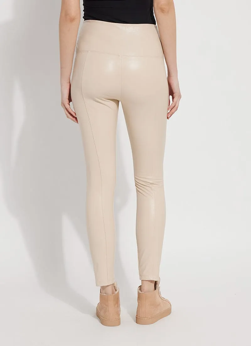 Textured Leather Legging (28.5" Inseam)