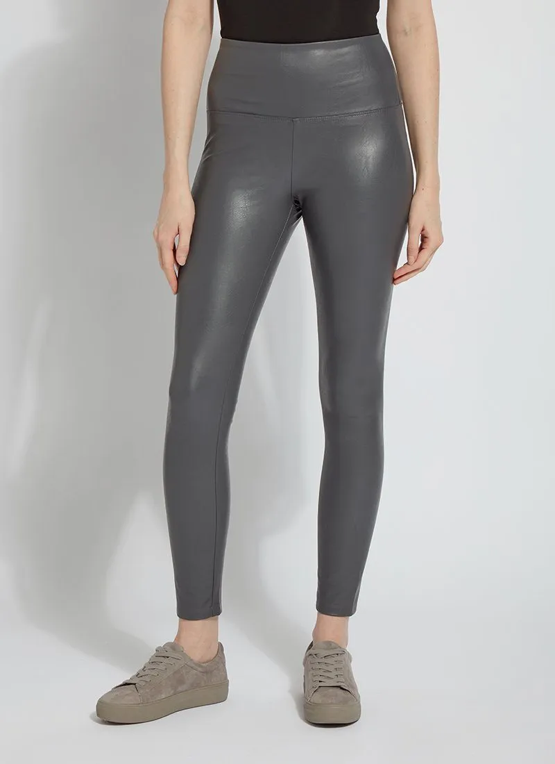 Textured Leather Legging (28.5" Inseam)