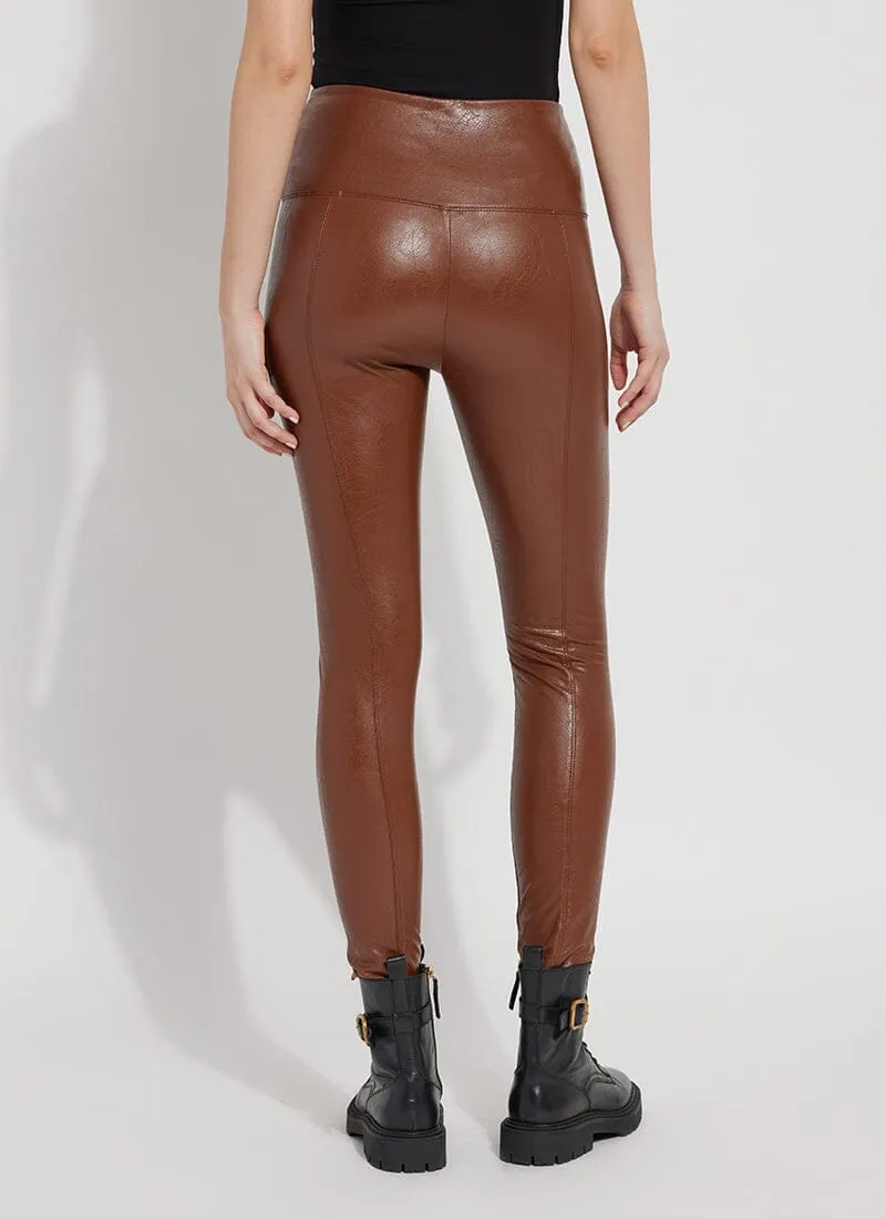 Textured Leather Legging (28.5" Inseam)