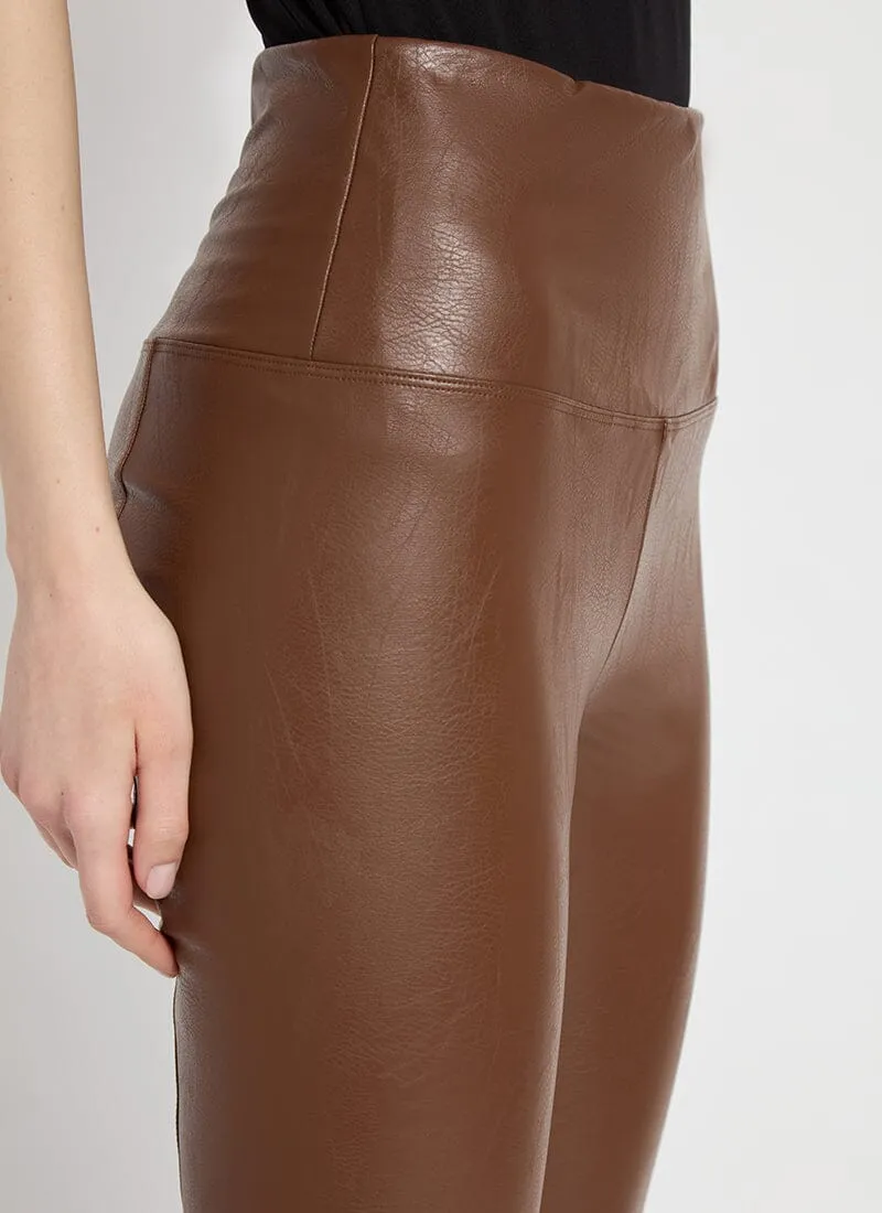 Textured Leather Legging (28.5" Inseam)