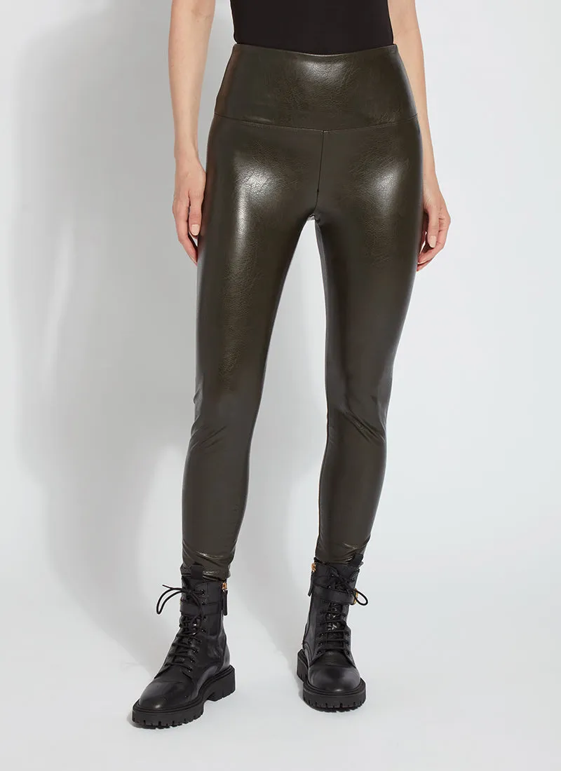 Textured Leather Legging (28.5" Inseam)