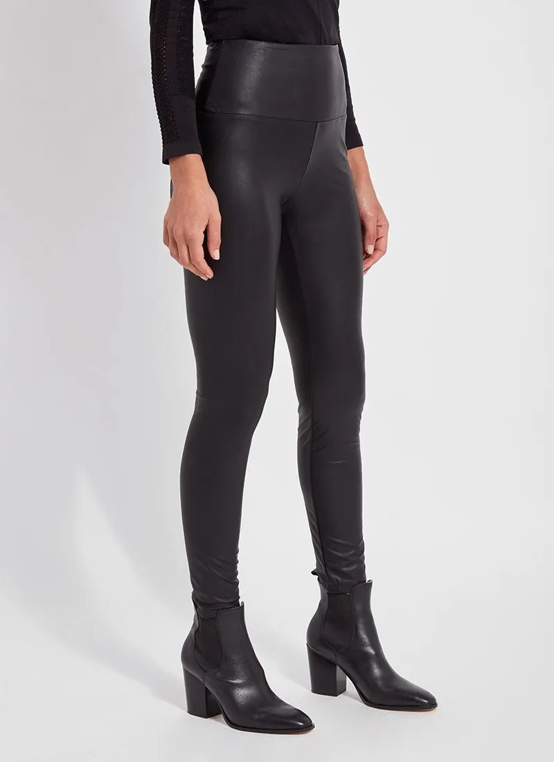 Textured Leather Legging (28.5" Inseam)