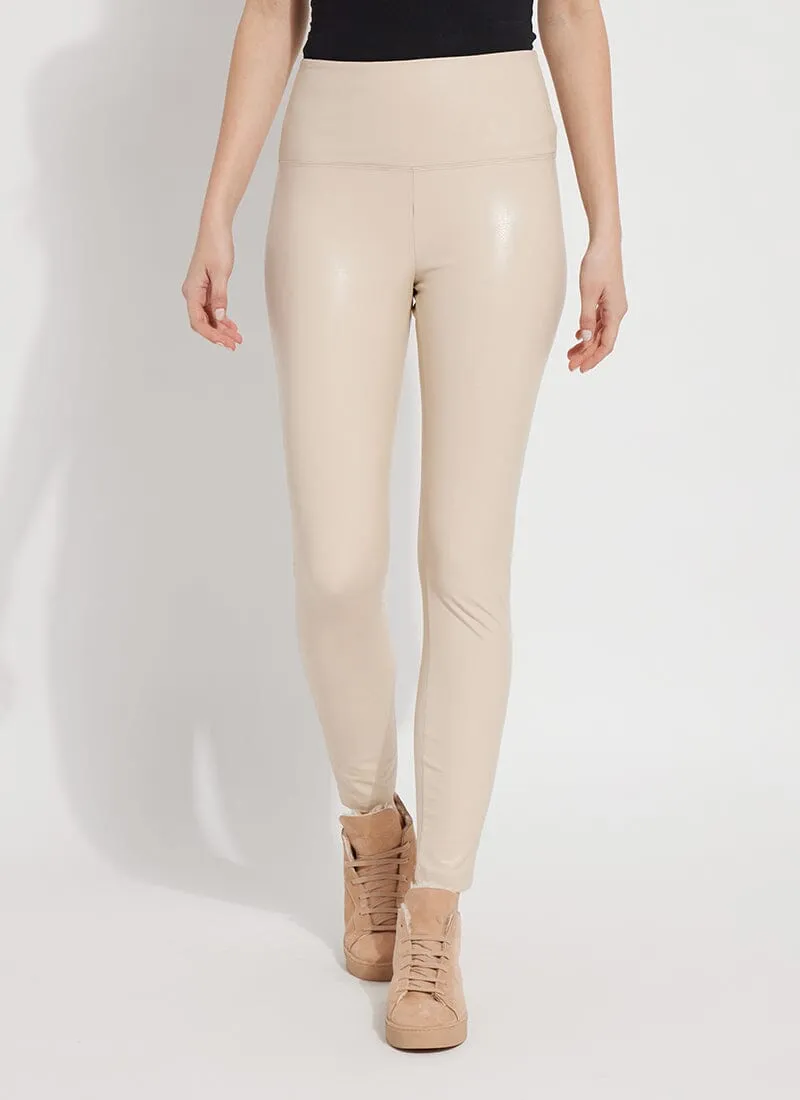 Textured Leather Legging (28.5" Inseam)