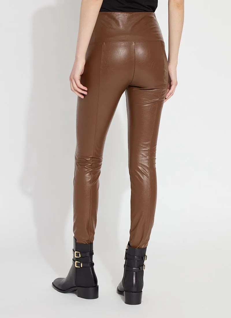 Textured Leather Legging (28.5" Inseam)