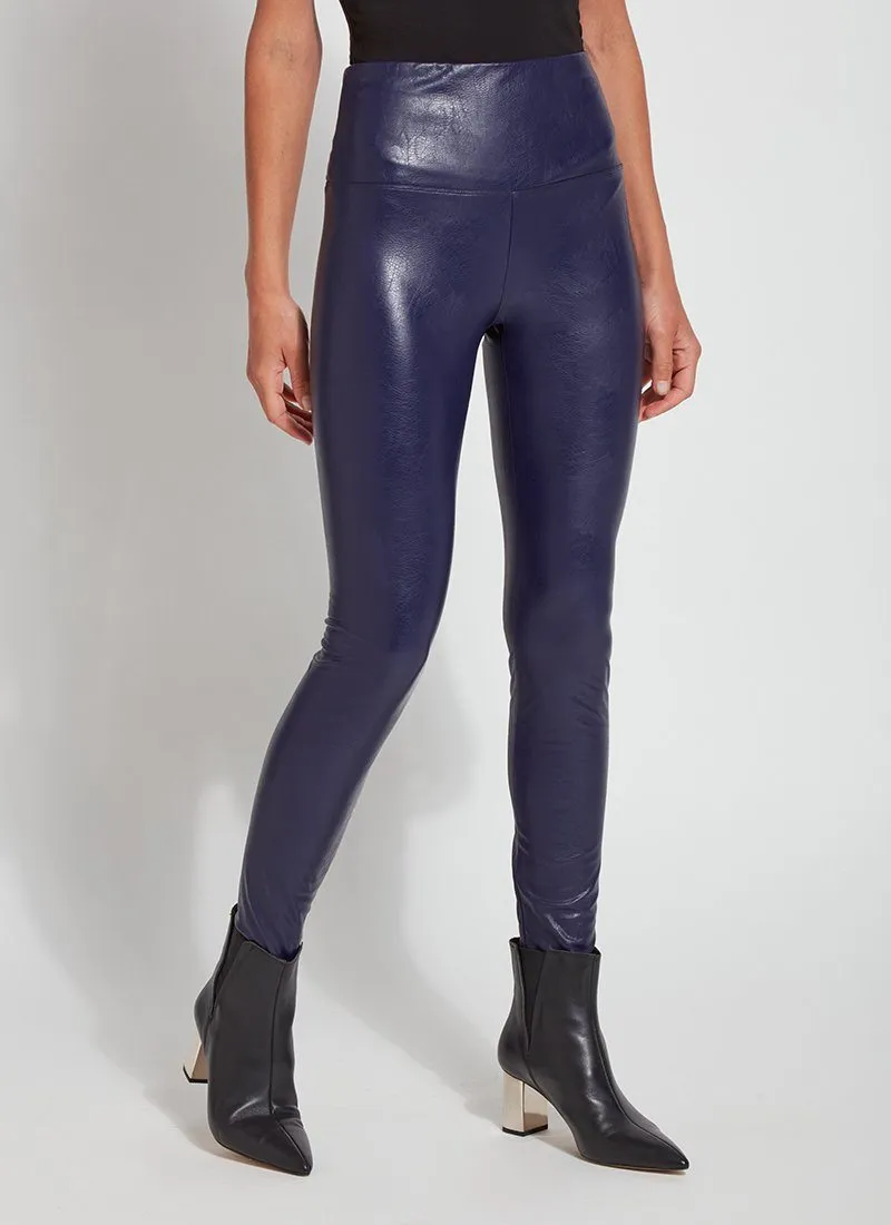 Textured Leather Legging (28.5" Inseam)