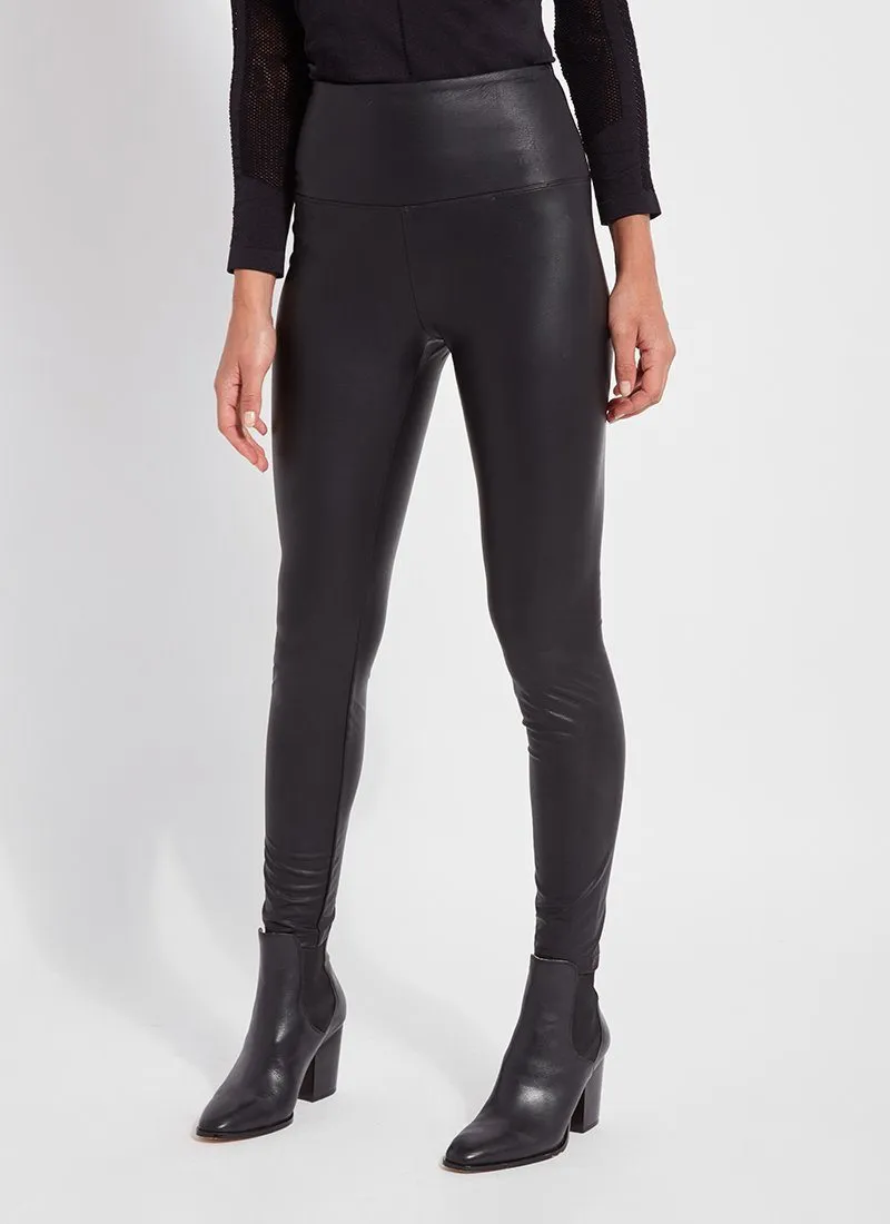 Textured Leather Legging (28.5" Inseam)