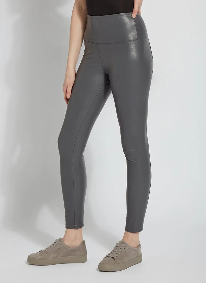 Textured Leather Legging (28.5" Inseam)