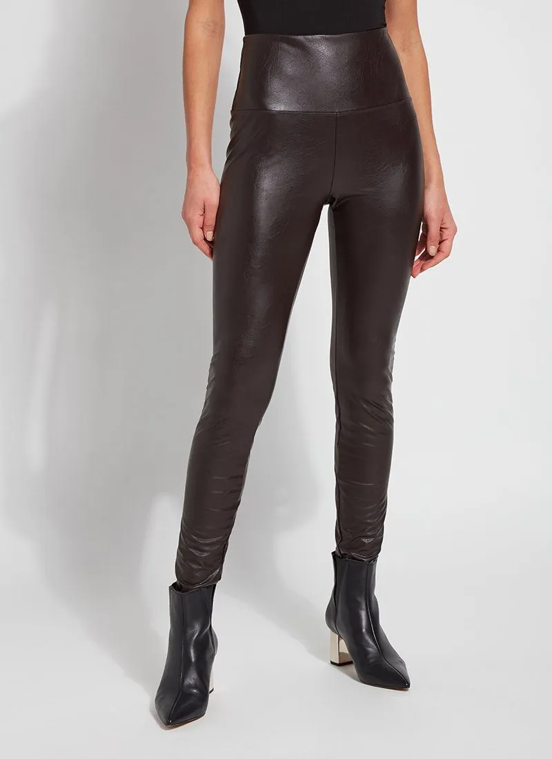 Textured Leather Legging (28.5" Inseam)