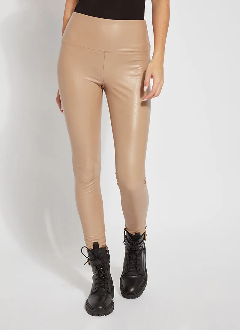 Textured Leather Legging (28.5" Inseam)