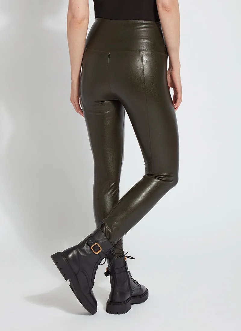 Textured Leather Legging (28.5" Inseam)