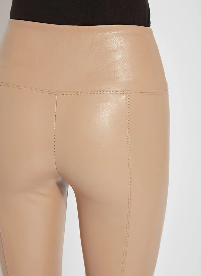 Textured Leather Legging (28.5" Inseam)