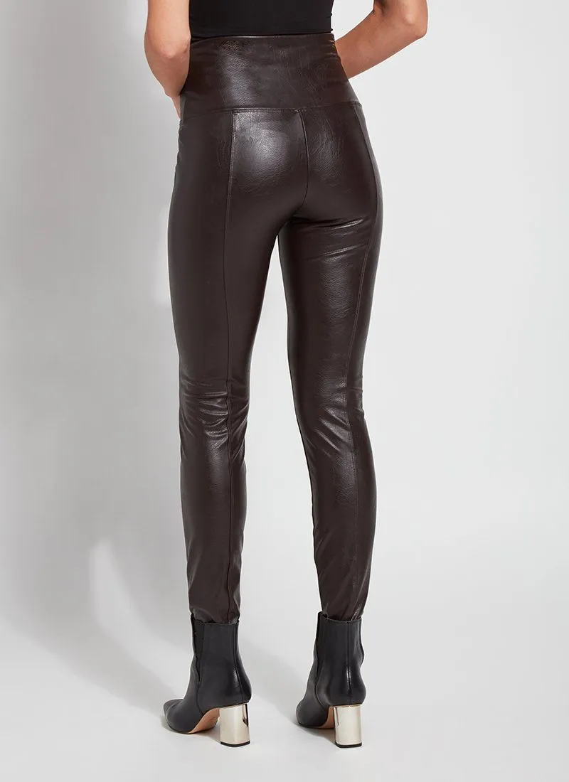 Textured Leather Legging (28.5" Inseam)