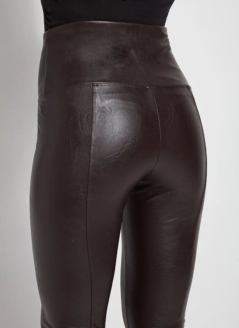 Textured Leather Legging (28.5" Inseam)