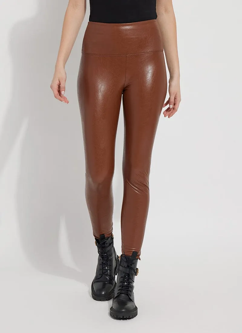 Textured Leather Legging (28.5" Inseam)