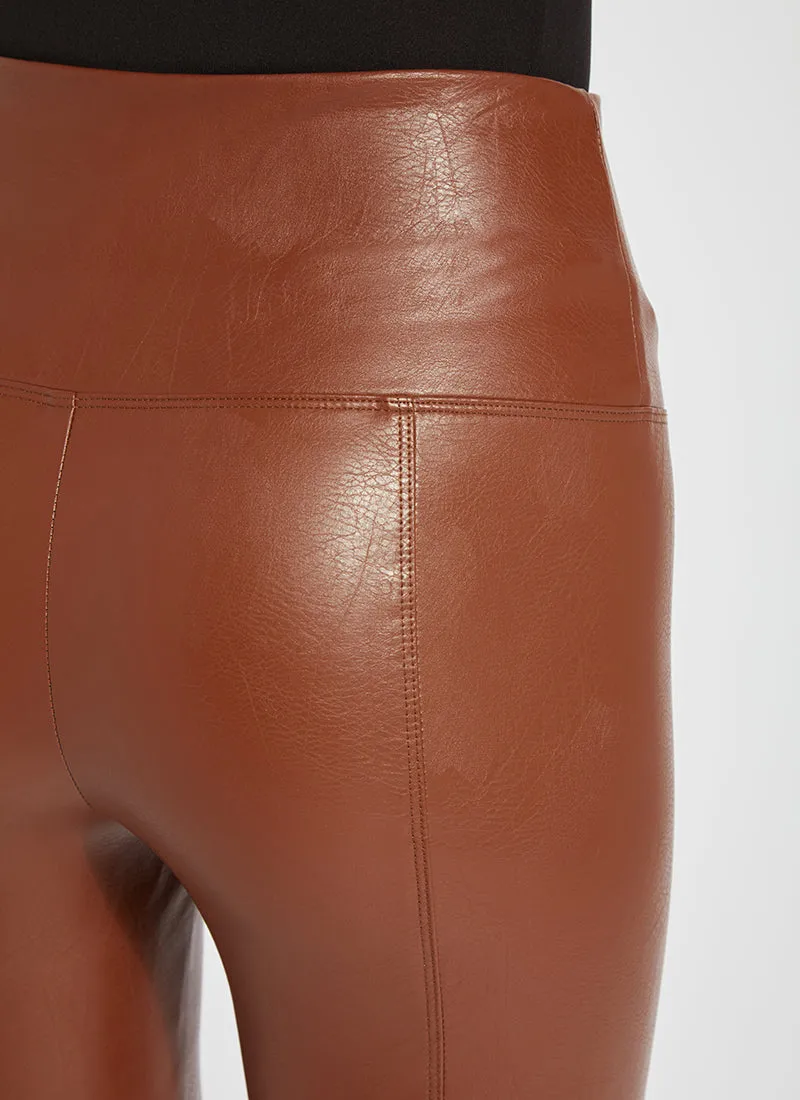 Textured Leather Legging (28.5" Inseam)