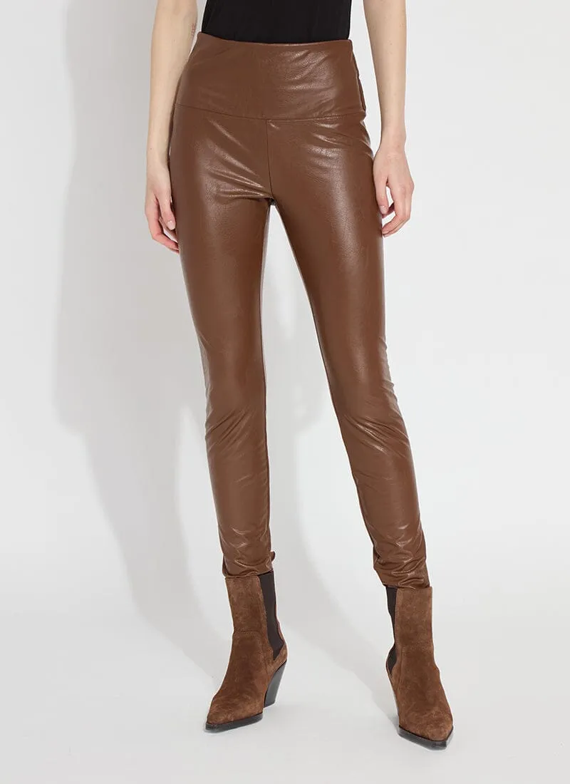 Textured Leather Legging (28.5" Inseam)