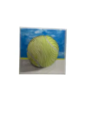 The Big Ball - Glass Framed Tennis Ball Wall Art