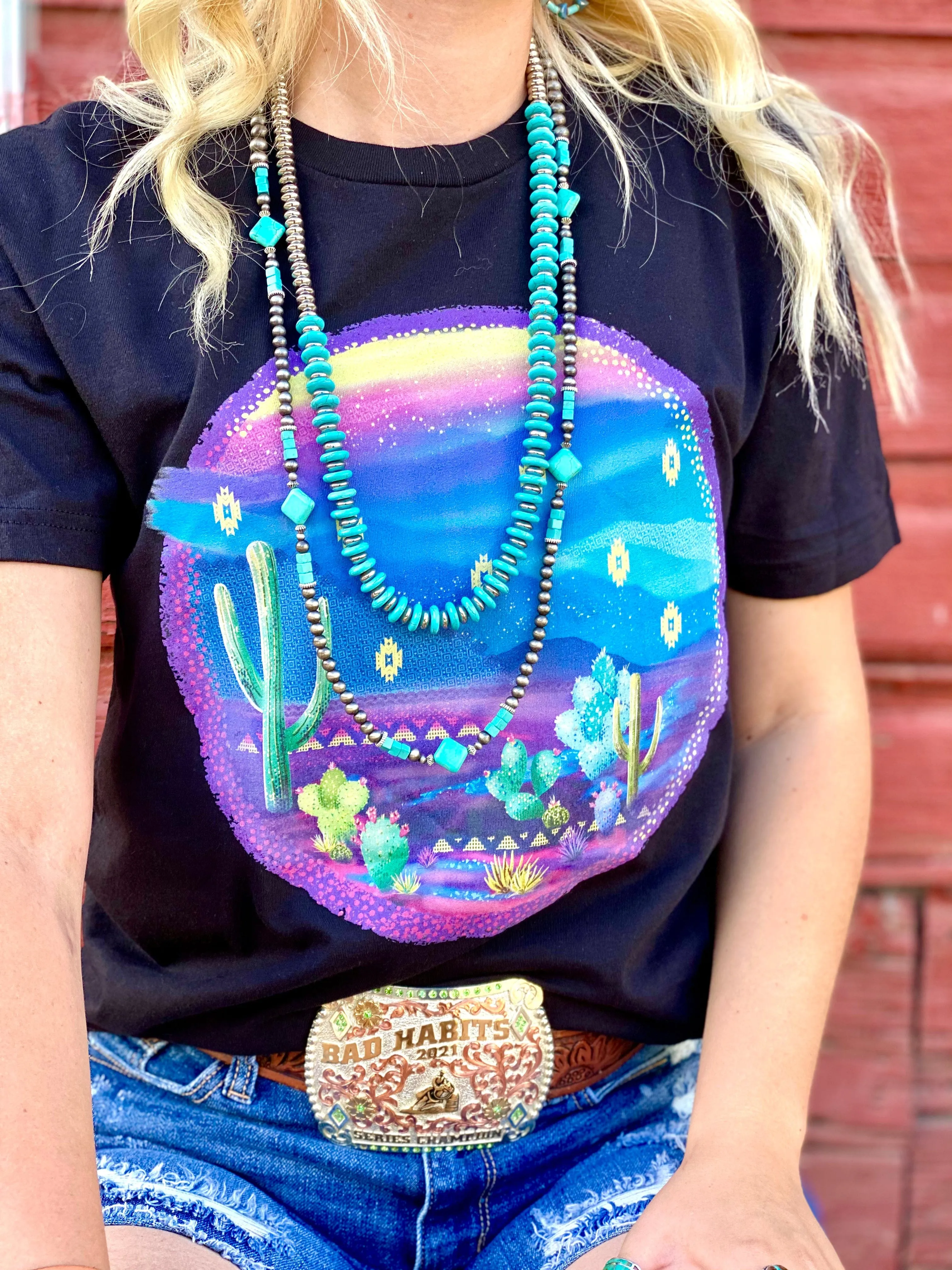 The Desert Skies Cactus Tee