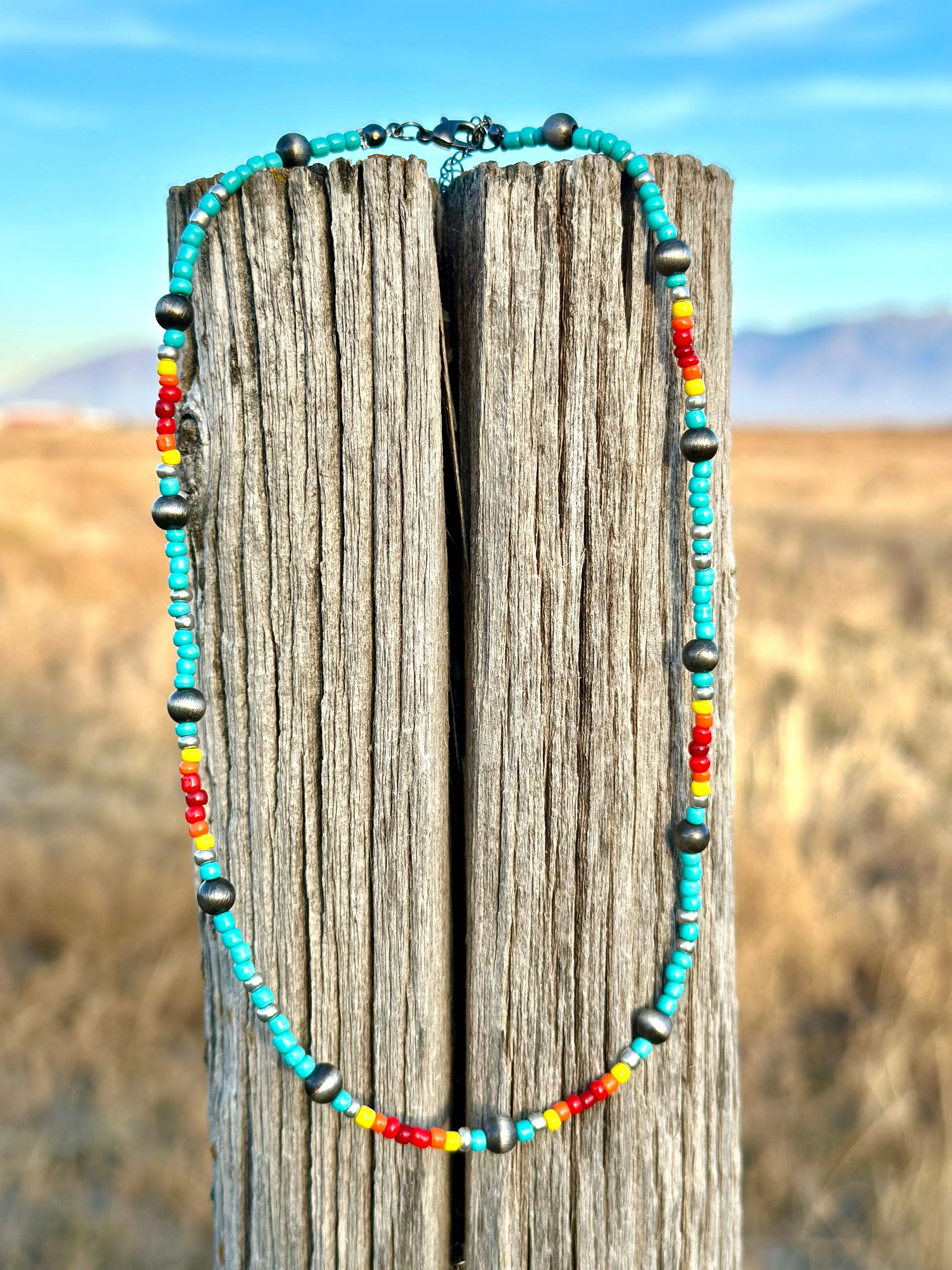 The Down On The Mesa Bead Necklace