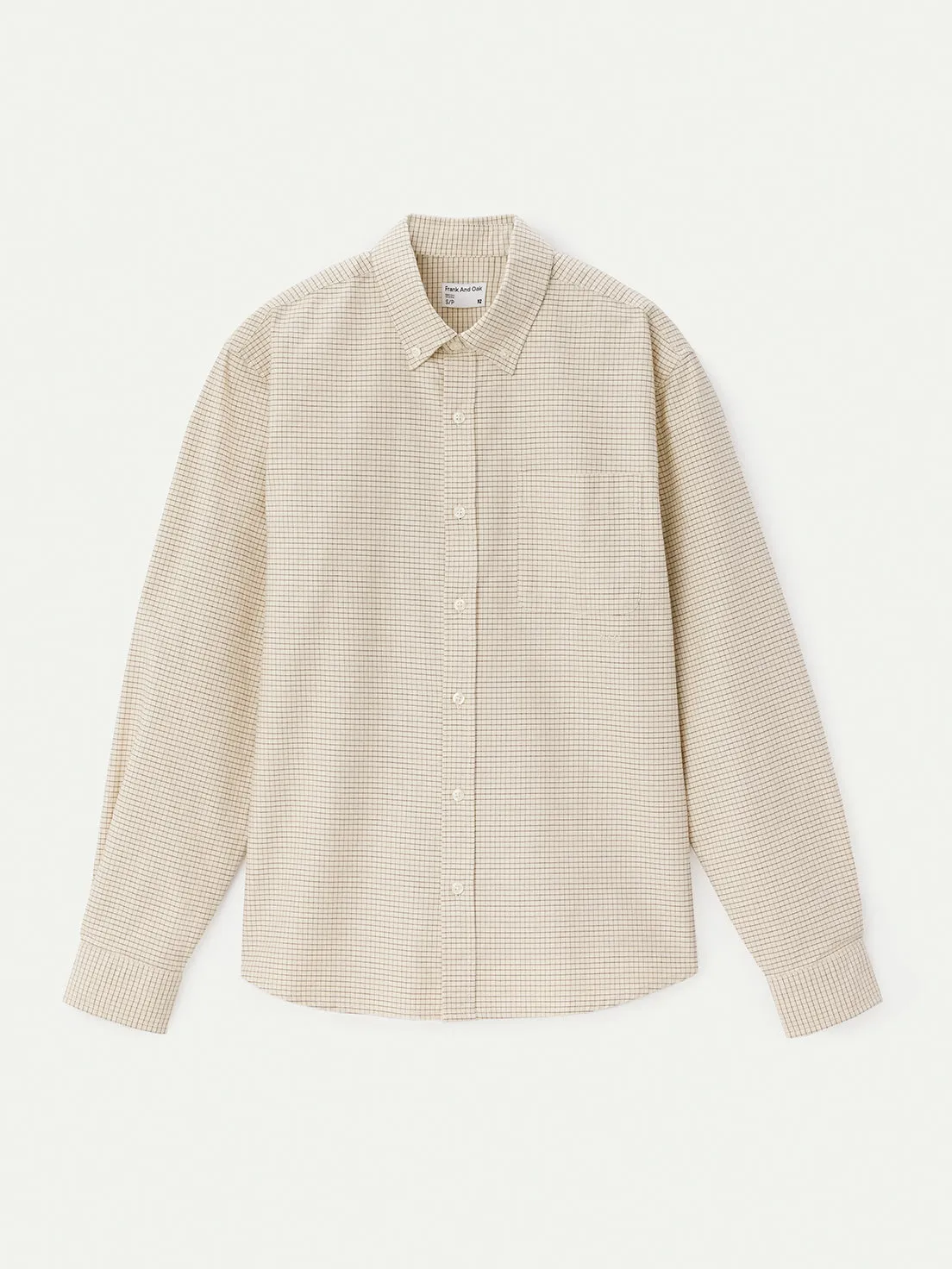 The Jasper Boxy Oxford Shirt in Oatmeal