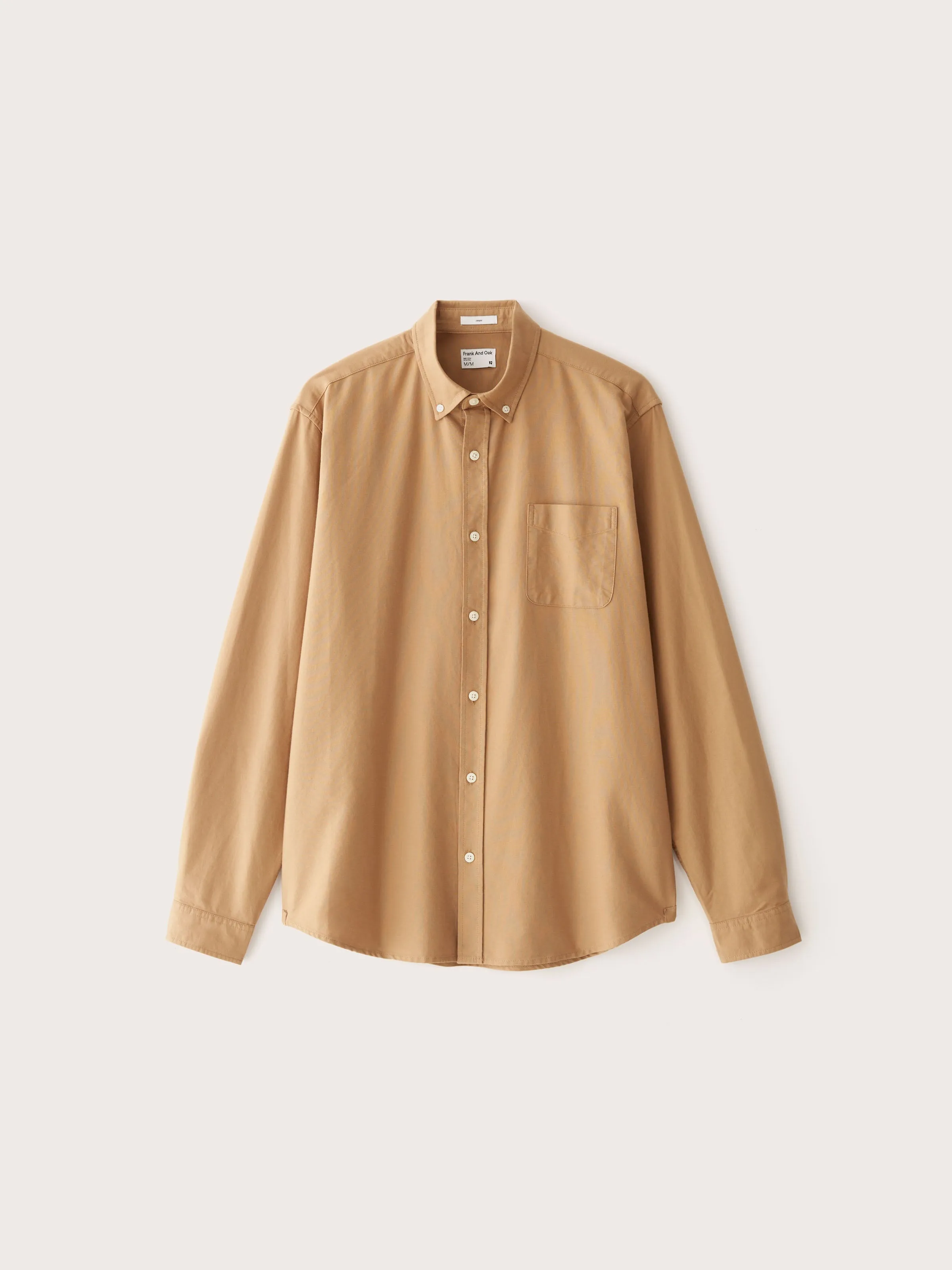 The Jasper Oxford Shirt in Camel