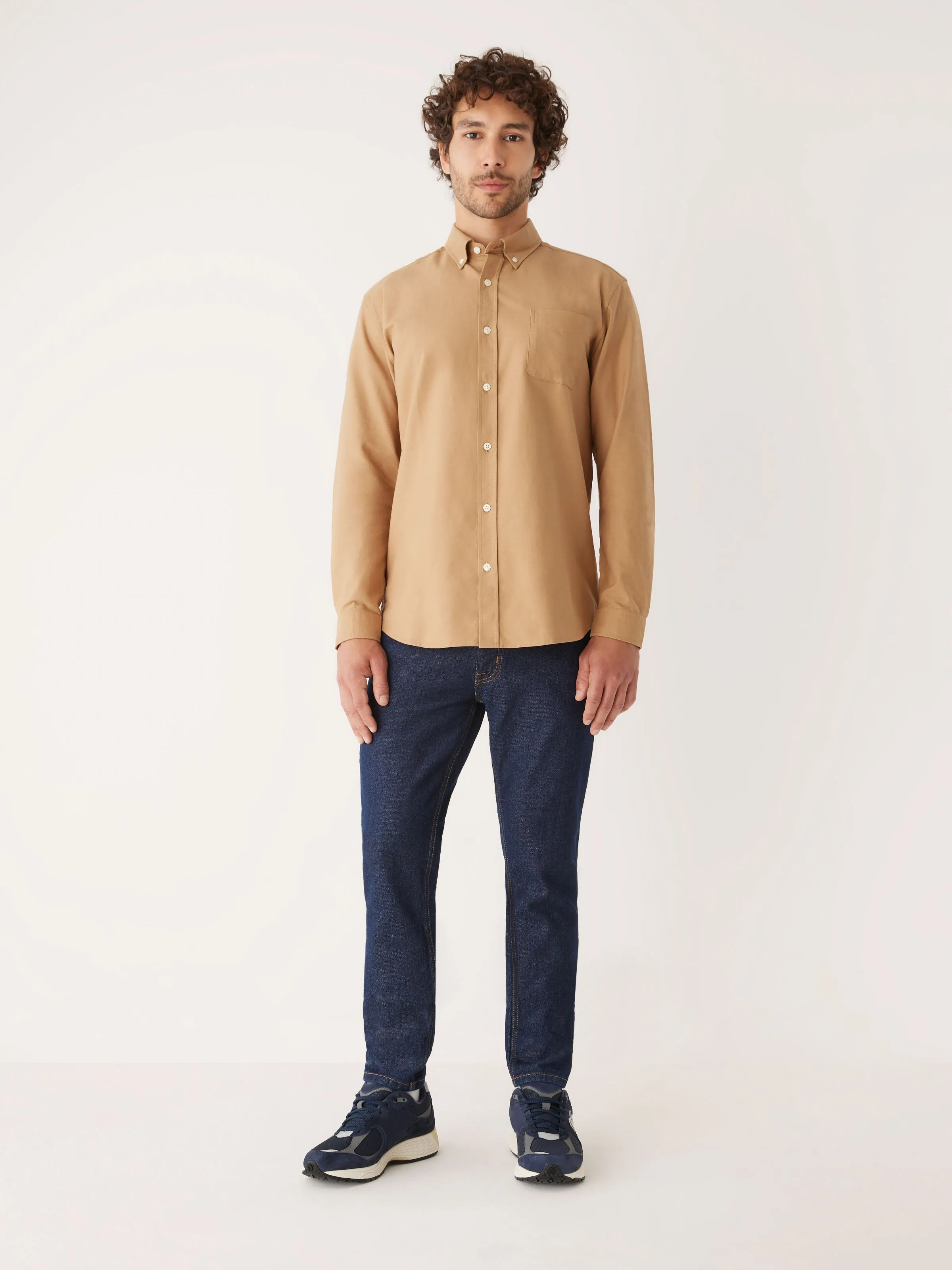 The Jasper Oxford Shirt in Camel