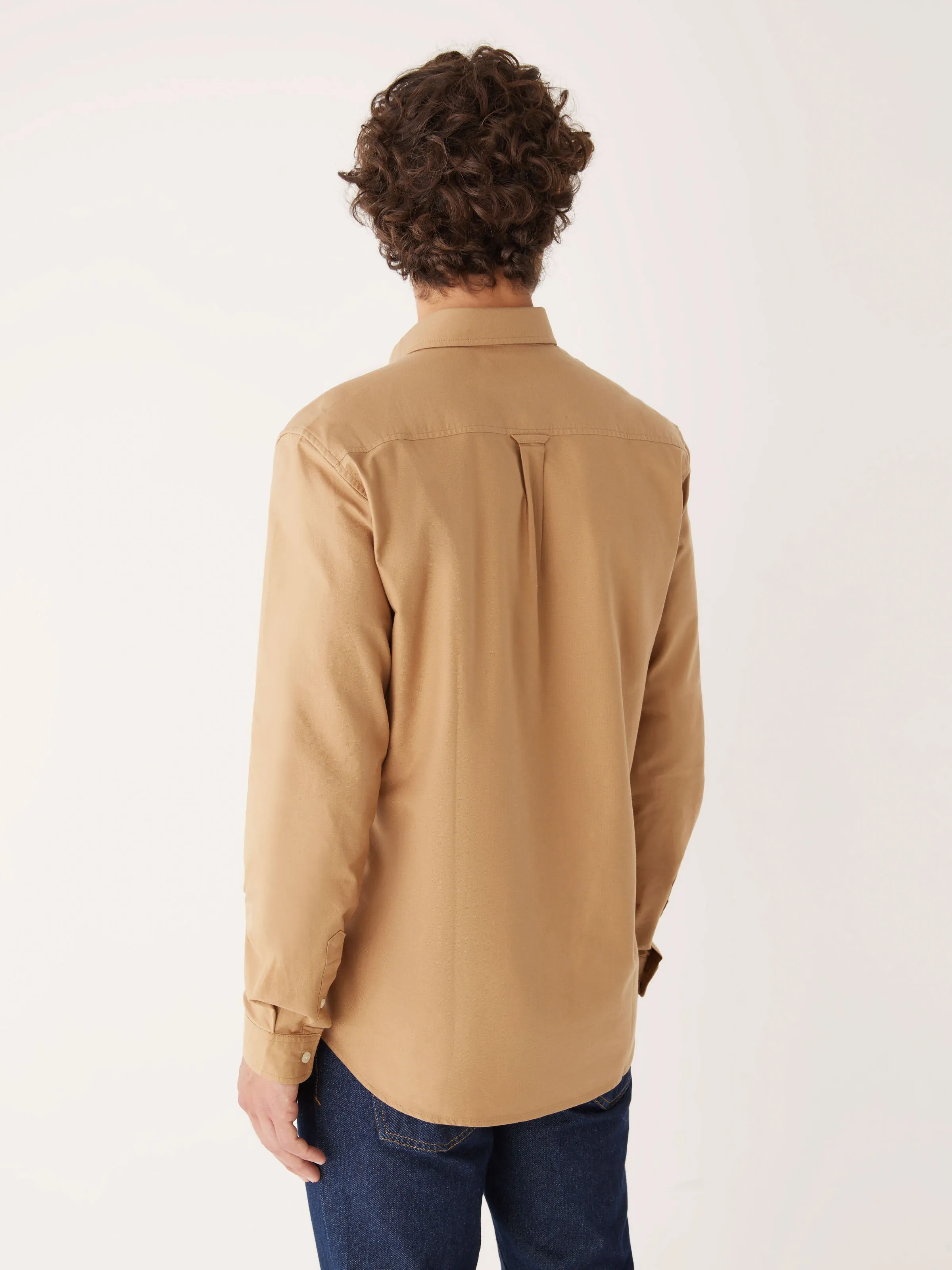 The Jasper Oxford Shirt in Camel