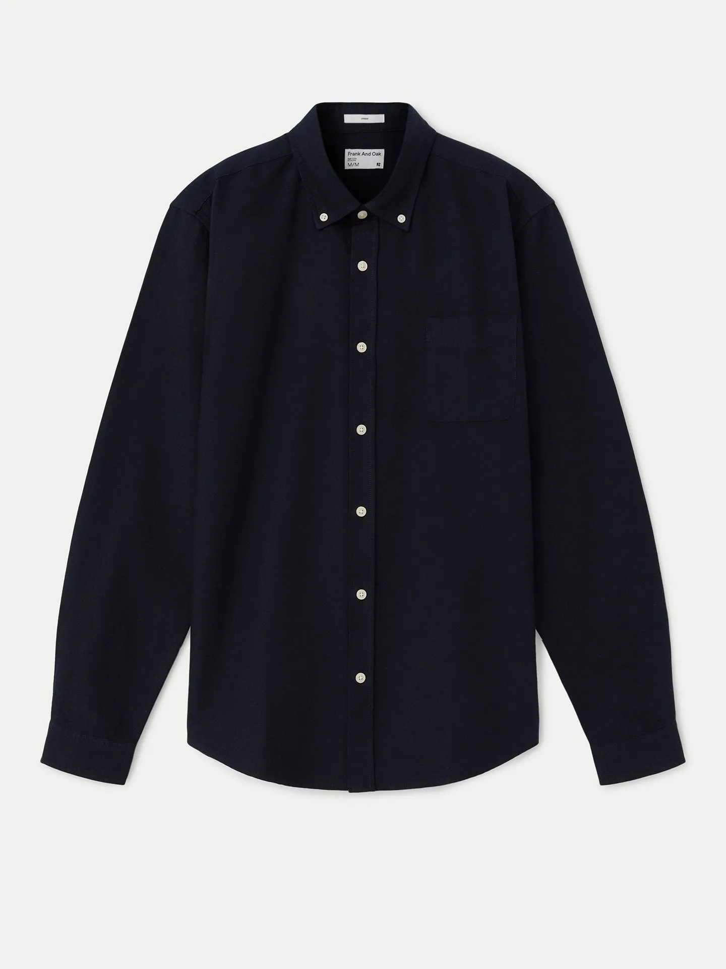 The Jasper Oxford Shirt in Deep Blue