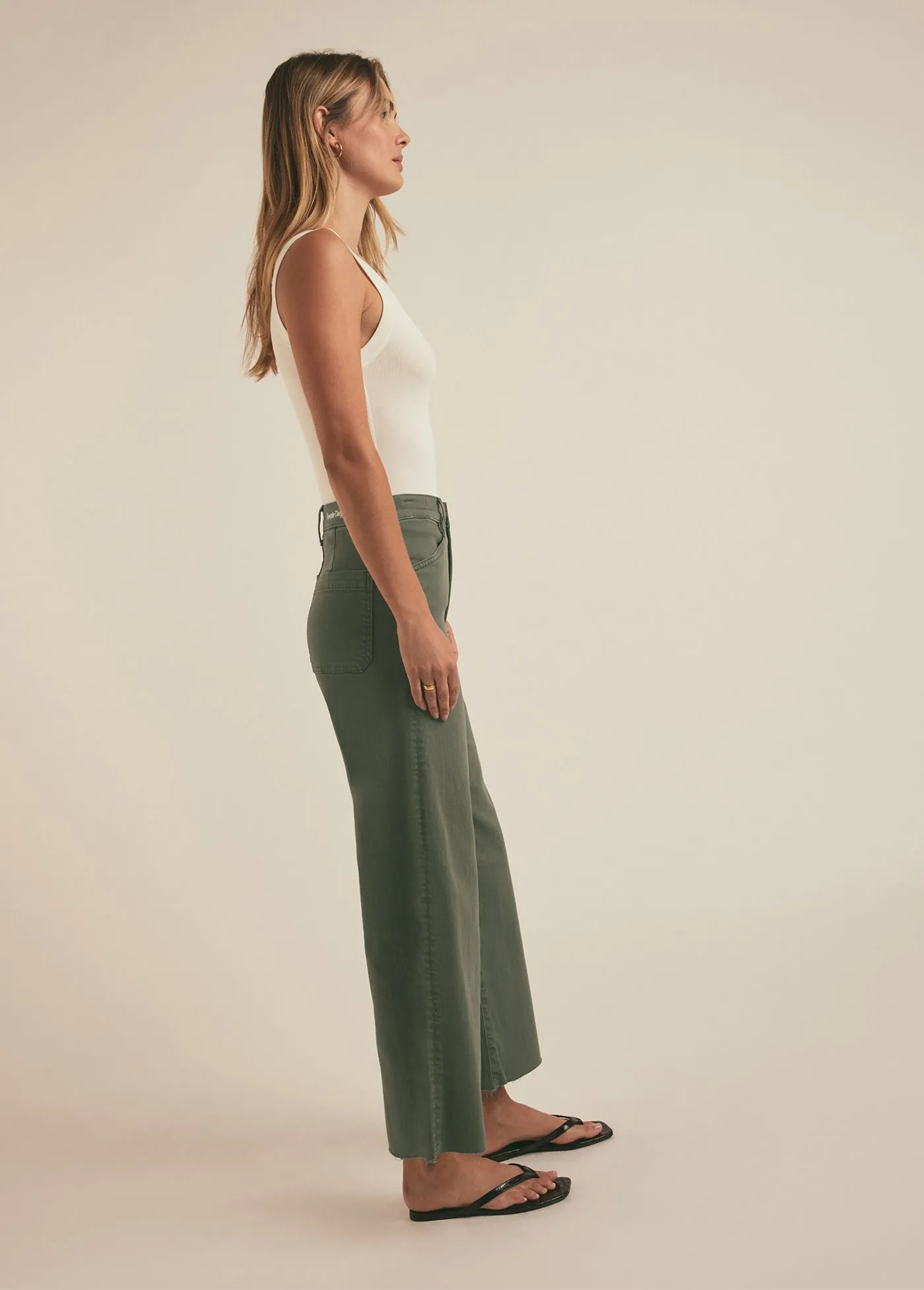 THE MISCHA SUPER HIGH RISE WIDE LEG ANKLE