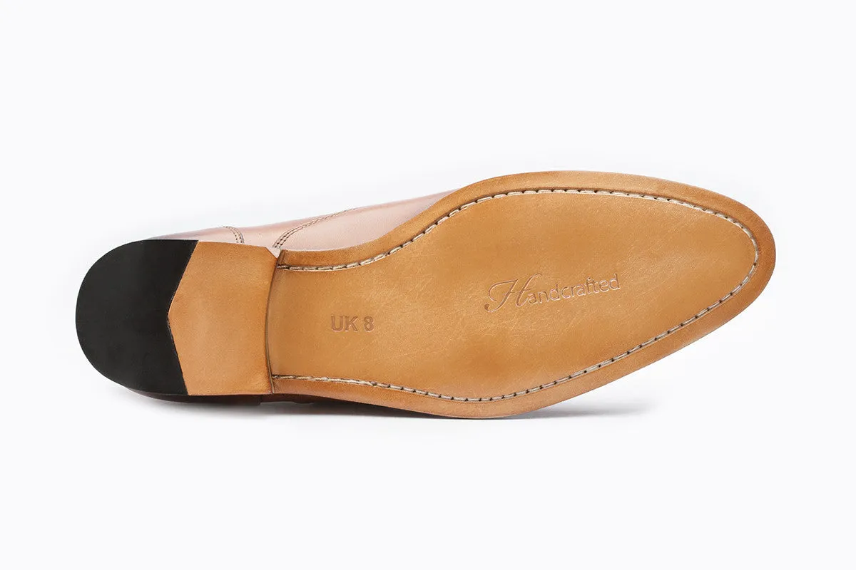 TOECAP OXFORD-TAN