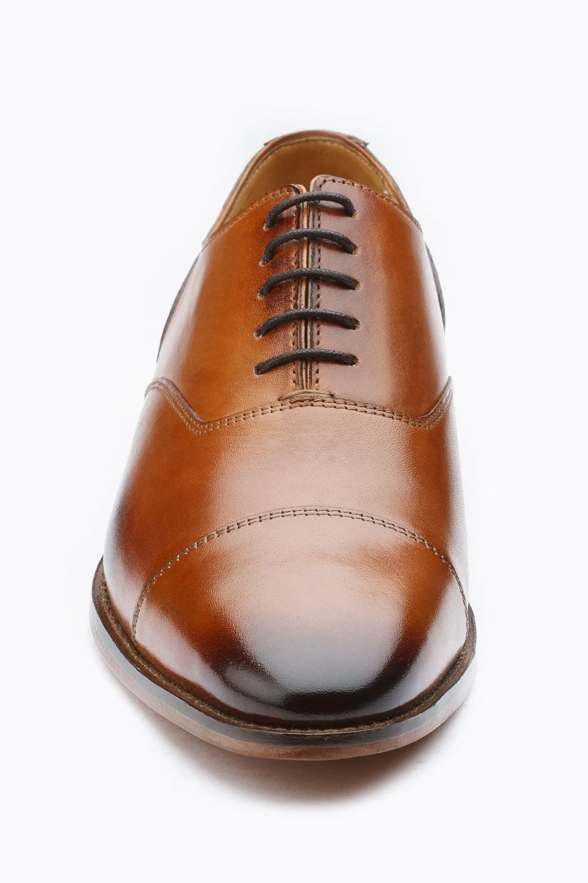 TOECAP OXFORD-TAN