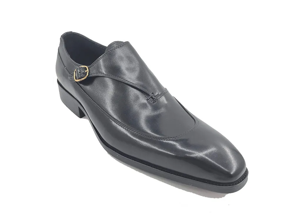 Tri-Tone Single Monk Strap Slip-on