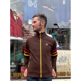 Trojan Records - TR/8903 - Stripe Sleeve Chocolate - Track Top