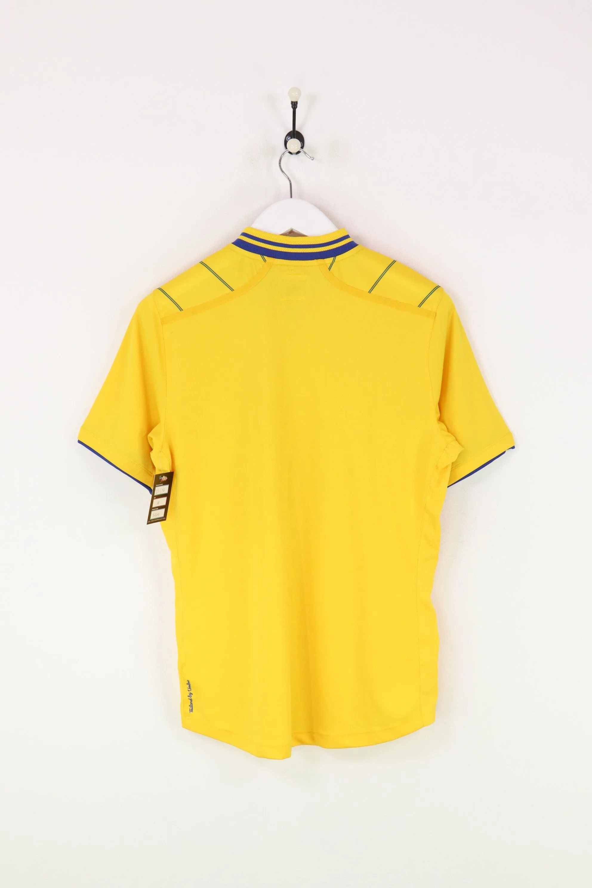 Umbro Sweden Football Shirt Yellow Medium