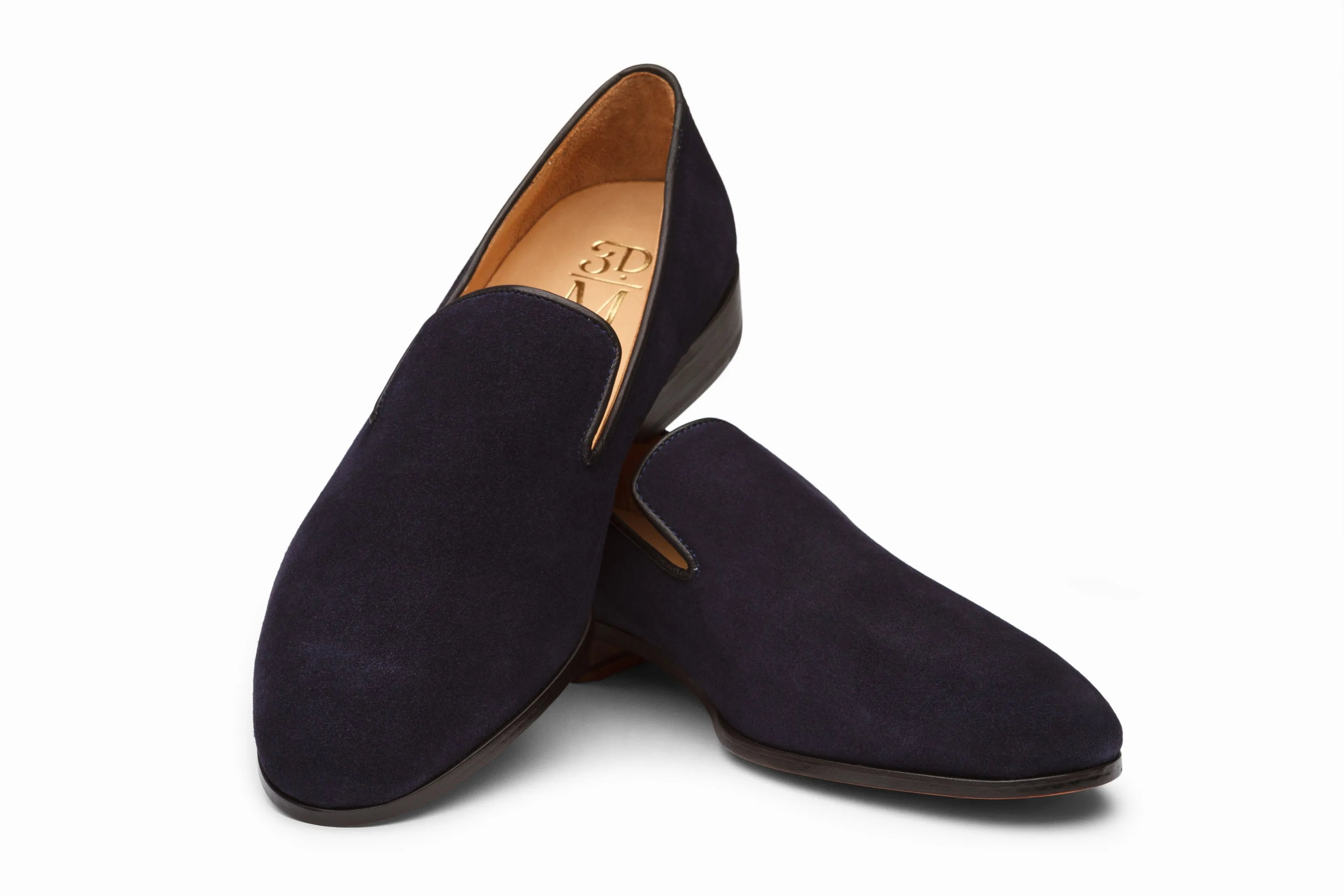 Venetian Loafer - Navy Suede