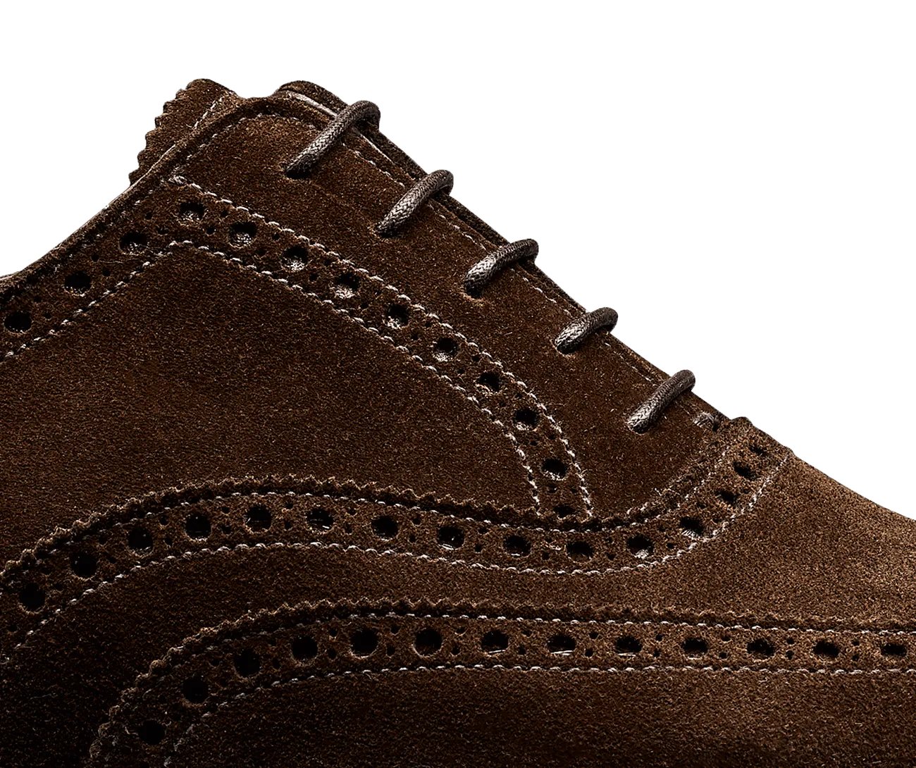 Westgate 2 Dark Brown Calf Suede