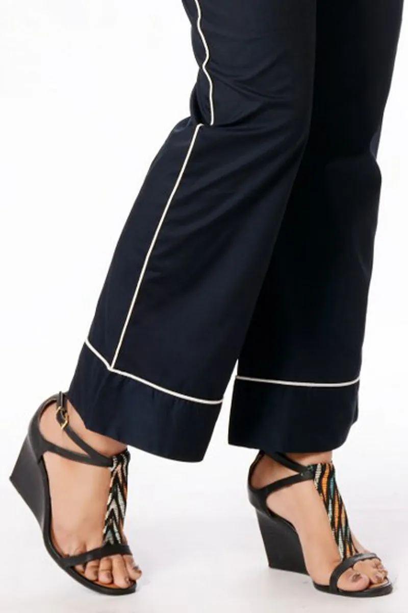 Women Plain Trouser Black