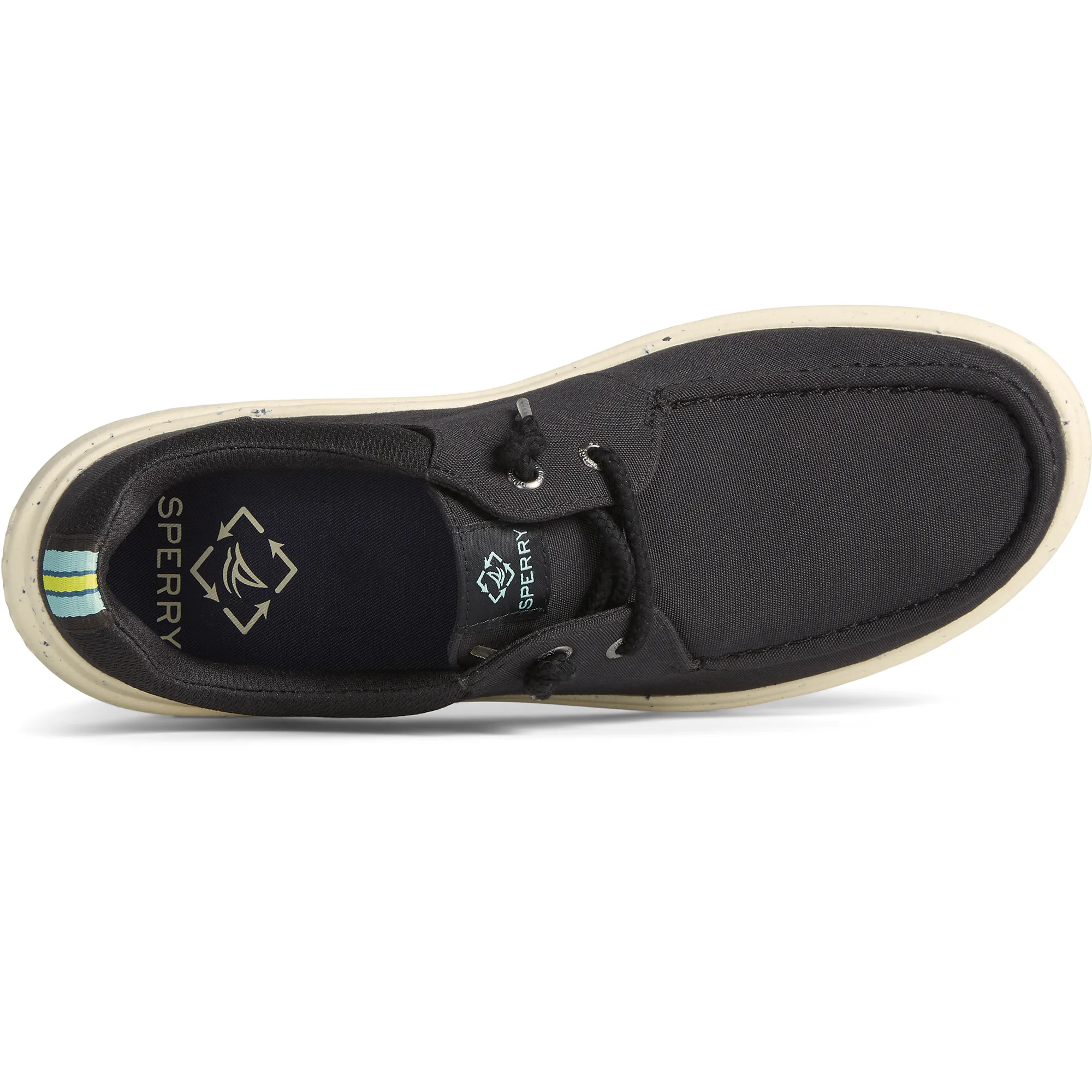 Women's Captain's Moc SeaCycled™ Sneaker - Black (STL24224)